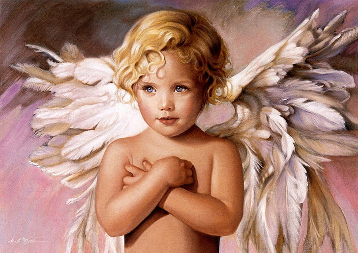 Bebé ángel HD fondos de pantalla descarga gratuita | Wallpaperbetter