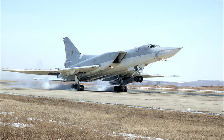 Bomber, Tupolev Tu-22, Flygplan, Bomber, Warplane, HD tapet