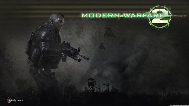 Modern Warfare 2デジタル壁紙、Call of Duty、Call of Duty Modern Warfare 2、ビデオゲーム、 HDデスクトップの壁紙