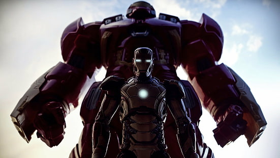 Iron Man, Hulkbuster, Fondo de pantalla HD HD wallpaper