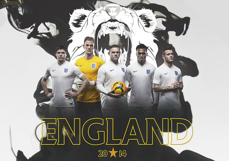 Англия || БРАЗИЛСКА СВЕТОВНА КУПА 2014, английска футболна тема, Англия, световно първенство 2014, HD тапет