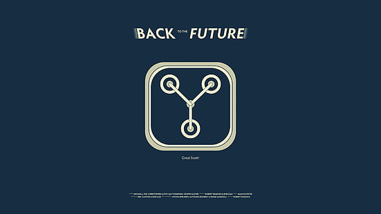 artwork, Back To The Future, movies, HD wallpaper HD wallpaper