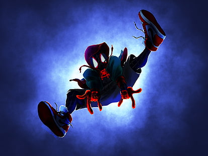 ภาพยนตร์, Spider-Man: Into The Spider-Verse, Marvel Comics, Miles Morales, Spider-Man, วอลล์เปเปอร์ HD HD wallpaper
