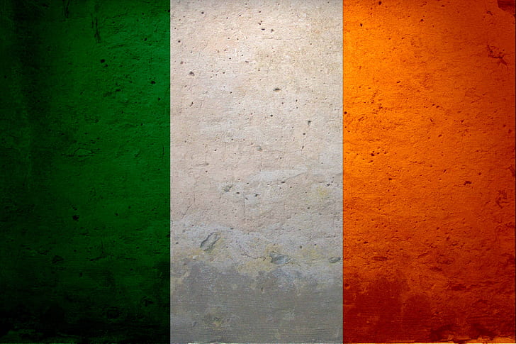 ireland flags textures concrete 2560x1707  Abstract Textures HD Art , Ireland, Flags, HD wallpaper