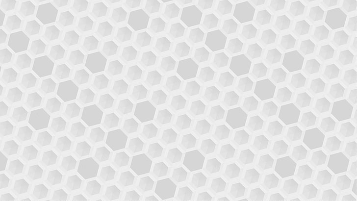 hive, honeycombs, hexagon, bright, white, simple, HD wallpaper