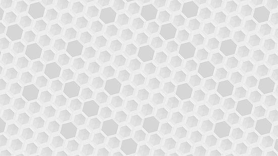 sarang lebah, sarang lebah, segi enam, cerah, putih, sederhana, Wallpaper HD HD wallpaper