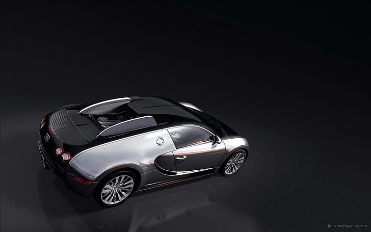 Bugatti EB Veyron Pur Sang 2, черный бугатти вейрон, bugatti, вейрон, пел, автомобили, HD обои