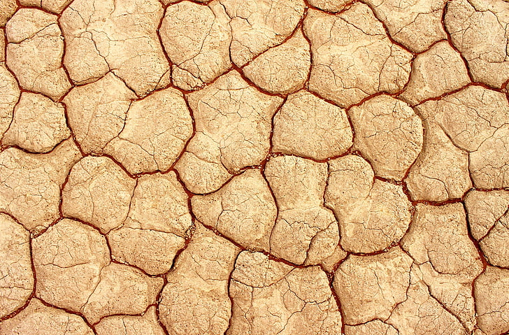 Cracked Earth, brown soil, Elements, Earth, nature, parched, cracked, soil, HD wallpaper