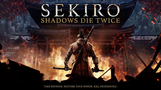  Games, Shadows Die Twice, Sekiro, HD wallpaper HD wallpaper