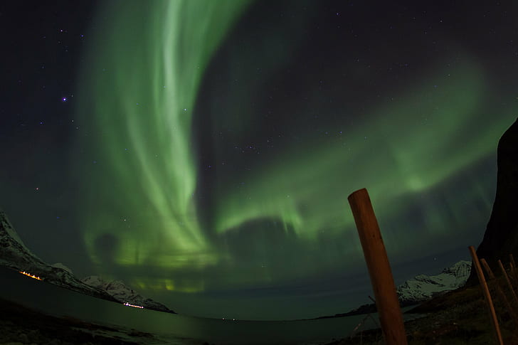 aurora borealis foto, norwegia, norwegia, lampu utara, foto, norwegia, norge, noruega, aurora boreal, tromso, tromso, malam, bintang - Luar Angkasa, astronomi, aurora Borealis, alam, ruang, gelap, aurora Polaris, Wallpaper HD
