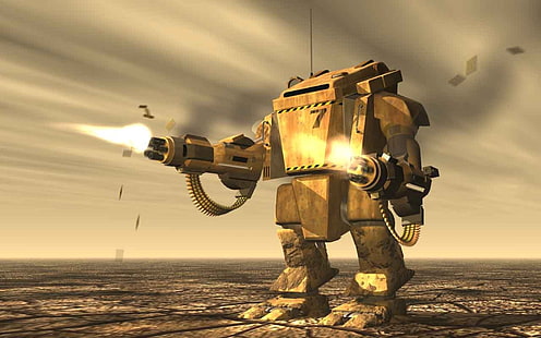 Battle Armor Artwork, Mech, Command & Conquer: Tiberian Sun, Videospiele, HD-Hintergrundbild HD wallpaper