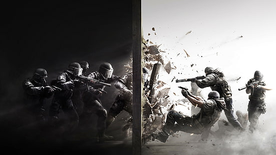 Rainbow Six, video games, tactical, special forces, HD wallpaper HD wallpaper