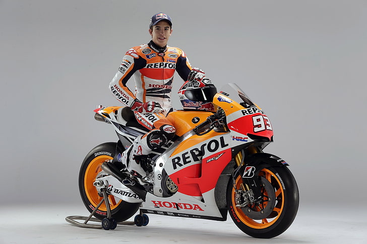 Marc Marquez, Moto GP, Repsol Honda, Wallpaper HD