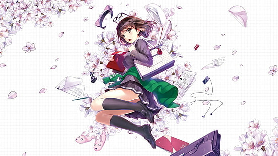 anime, Anime Girls, Kato Megumi, Katou Megumi, Saenai Heroine No Sodatekata, HD wallpaper HD wallpaper