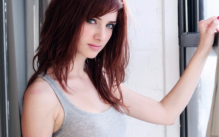 Susan Coffey, model, wajah, berambut merah, wanita, Wallpaper HD