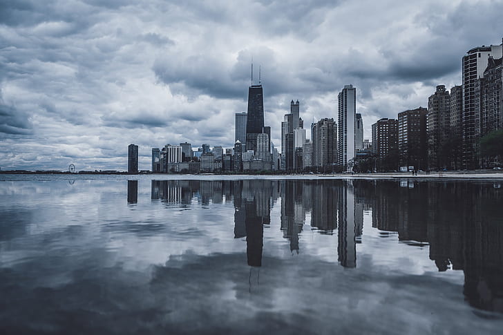 Gebäude, Chicago, HD-Hintergrundbild
