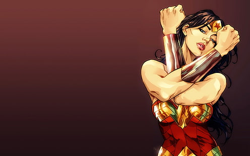 Обои Wonder Woman, Чудо-Женщина, супергерои, HD обои HD wallpaper