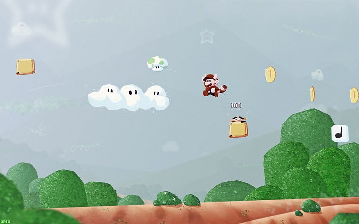 Captura de pantalla de Super Mario Bros. 3, Mario Bros., videojuegos, ilustraciones, Super Mario, Nintendo, Fondo de pantalla HD