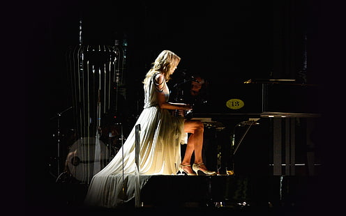 обои, Тейлор, Свифт, фортепиано, концерт, женщина, музыка, HD обои HD wallpaper