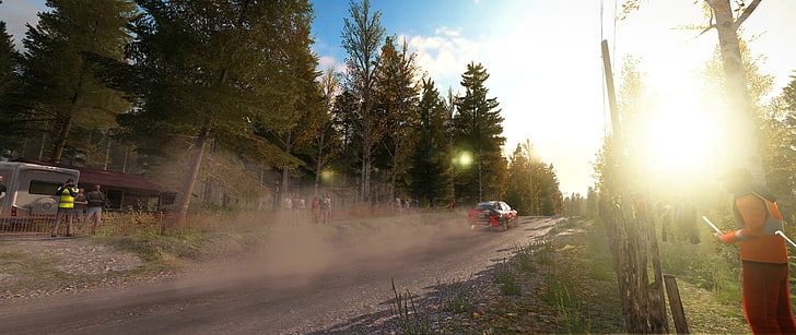 DiRT Rally, AMD, Subaru, HD wallpaper