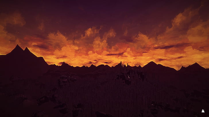 The Long Dark, Screenshot, Himmel, Dunkelheit, HD-Hintergrundbild