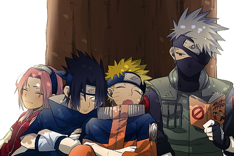 Naruto Tapete, Anime, Naruto, Kakashi Hatake, Naruto Uzumaki, Sakura Haruno, Sasuke Uchiha, HD-Hintergrundbild HD wallpaper