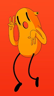 Ilustrasi karakter The Adventure Time, kartun, ilustrasi, Wallpaper HD HD wallpaper