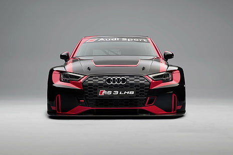 Audi, Audi RS3, Audi RS 3 LMS, състезателен автомобил, HD тапет HD wallpaper