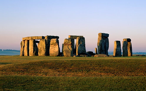 Stonehenge Inghilterra paesaggio pietre turismo, stonehenge, inghilterra, paesaggio, pietre, turismo, Sfondo HD HD wallpaper