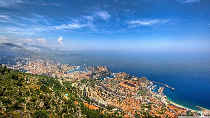 Monte Carlo, Monako, europa, świat, 2560x1440, Tapety HD
