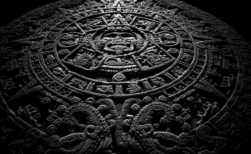 Aztekischer Kalender, Mittelamerika, Mexiko, Kalender, Azteke, HD-Hintergrundbild HD wallpaper