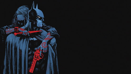 Batman illustration, DC Comics, Batman, HD wallpaper HD wallpaper