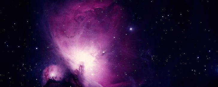 Galaxie digitale Tapete, Raum, Sterne, einfacher Hintergrund, HD-Hintergrundbild