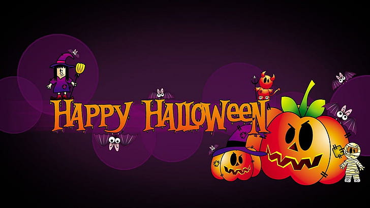 Selamat Halloween 2014, halloween 2014, halloween, desktop, latar belakang, Wallpaper HD