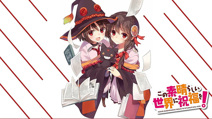 Anime, KonoSuba - พรจากพระเจ้าบนโลกที่ยอดเยี่ยมนี้ !!, Megumin (KonoSuba), วอลล์เปเปอร์ HD
