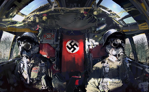 anarchie, sombre, mal, histoire, Hitler, militaire, nazi, guerre, Fond d'écran HD HD wallpaper
