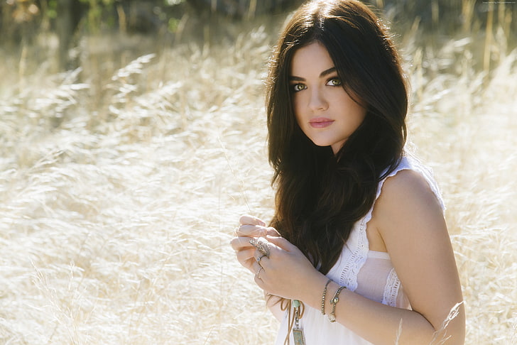 Lucy Hale, Top Fashion Models, model, actress, HD wallpaper