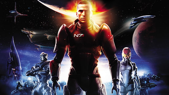 Mass Effect HD، Mass Effect 1 torrent، video games، effect، mass، خلفية HD HD wallpaper