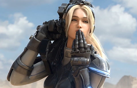 gants noirs pour femmes, Starcraft II, Nova, Nova Terra, héros de la tempête, Blizzard Entertainment, jeux vidéo, Fond d'écran HD HD wallpaper