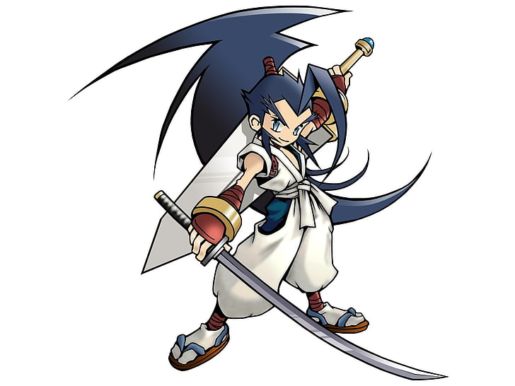 Tapferer Fechter Musashi, Musashi, Anime, Waffen, HD-Hintergrundbild