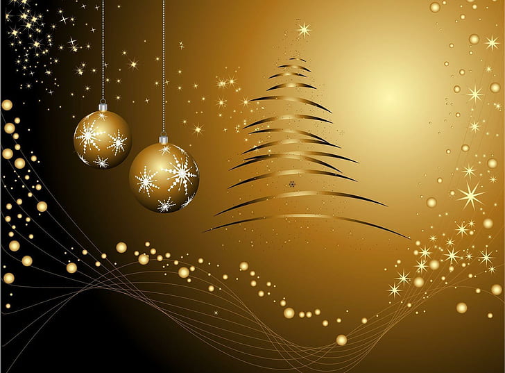 árvore, decorações de natal, feriado, fundos, estrelas árvore, decorações de natal, feriado, fundos, estrelas, HD papel de parede