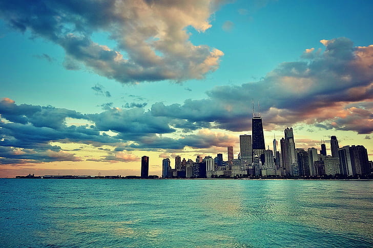 Chicago, city, HD wallpaper