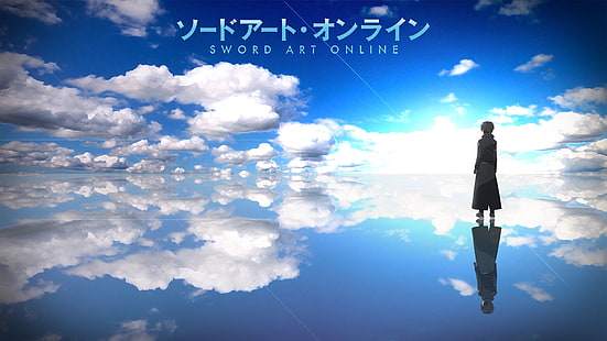 Sword Art Online, Kazuto Kirigaya, Kirito (Sword Art Online), HD тапет HD wallpaper