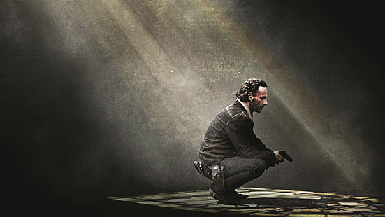 Rick Grimes, The Walking Dead, Andrew Lincoln, Sfondo HD HD wallpaper