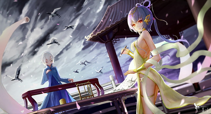 Vocaloid, Vocaloid China, Luo Tianyi, Yan He, HD tapet