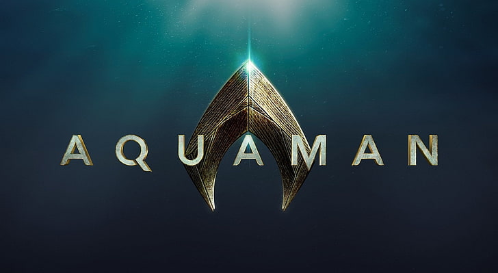 2018 Aquaman Movie Logo, Film, Film Lain, aquaman, 2018, Wallpaper HD