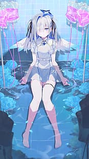 gadis anime, nanananana, Hololive, Amane Kanata, Wallpaper HD HD wallpaper