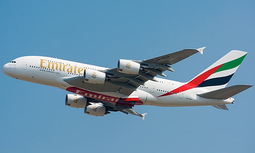 Aircrafts, Airbus A380, HD wallpaper HD wallpaper