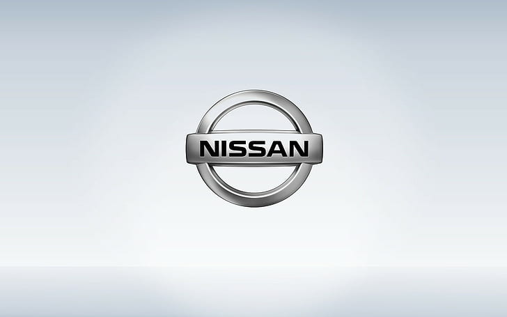Nissan, carro, logotipos, fundo simples, nissan, carro, logotipos, fundo simples, HD papel de parede