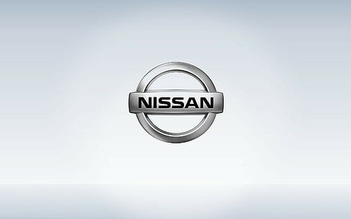 Nissan, bil, logotyper, enkel bakgrund, nissan, bil, logotyper, enkel bakgrund, HD tapet HD wallpaper